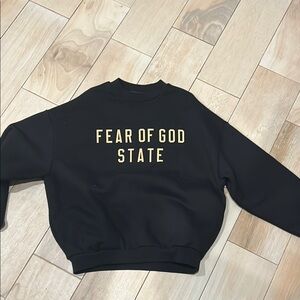 Fear of God Essentials Black Sweater